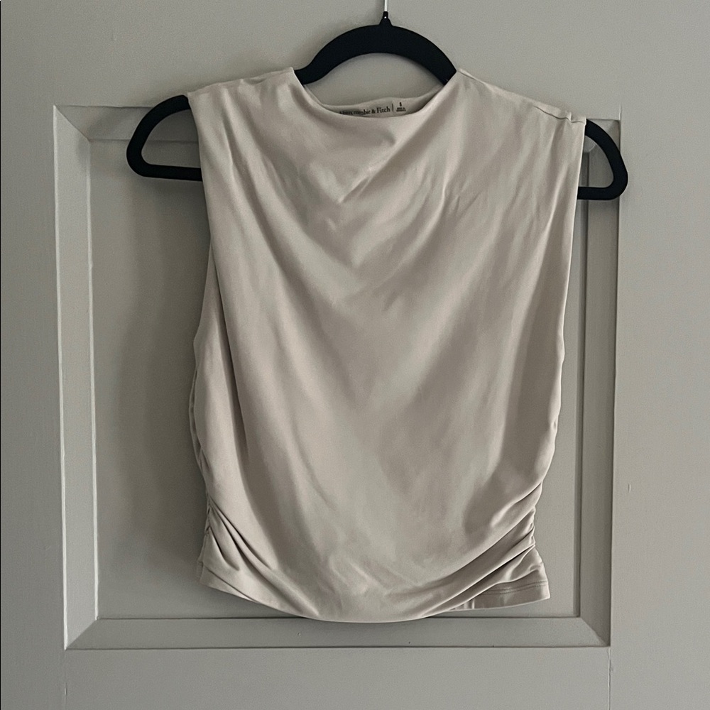Abercrombie & Fitch Cream Tank Top